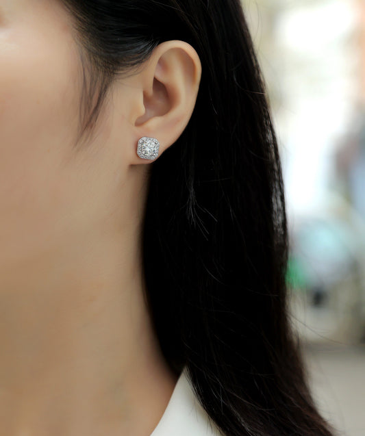 The Rose In The Heart - Earrings Set